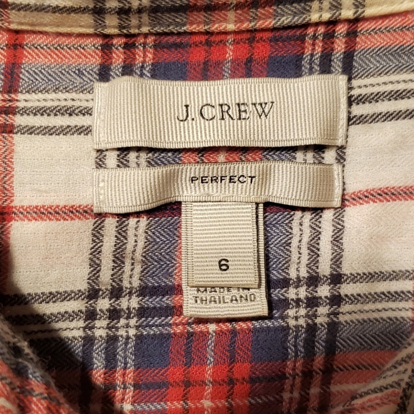 J crew button up flannel - Picture 2 of 4